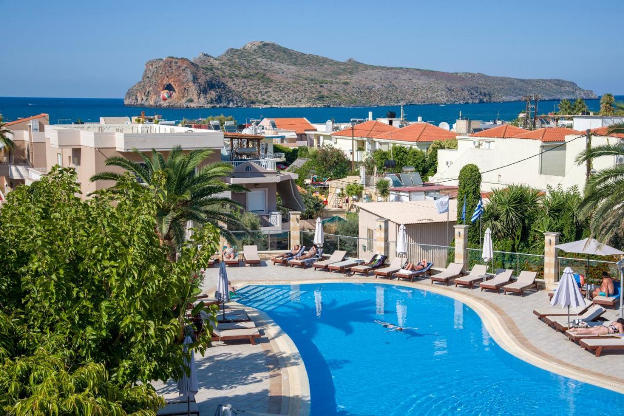 Isida Hotel Agia Marina Buitenkant foto